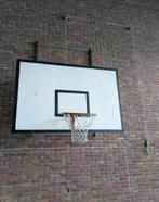 2x basketring op verstelbare rail (zelf te demonteren), Ophalen, Gebruikt, Ring, Bord of Paal