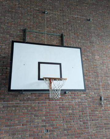 2x basketring op verstelbare rail (zelf te demonteren)  beschikbaar voor biedingen