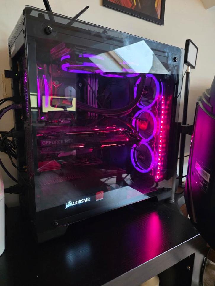 Gaming PC + gratis 144hz monitor, Computers en Software, Desktop Pc's, Zo goed als nieuw, 3 tot 4 Ghz, HDD, SSD, 64 GB of meer