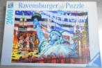 ravensburger puzzel 2000 stukjes new york  collage, Ophalen of Verzenden, Zo goed als nieuw