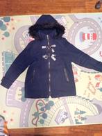 Donkerblauwe winter jas, Kleding | Dames, Jassen | Winter, Maat 42/44 (L), Ophalen of Verzenden, Gedragen, Blauw