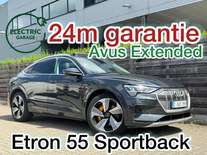 Etron 55 SportBack *Pano*HuD*21inch*BTW, Auto's, Audi, Bedrijf, Te koop, e-tron, 4x4, ABS, Achteruitrijcamera, Adaptieve lichten