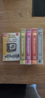 Cassettes 50 jaar televisie 5 delig, Cd's en Dvd's, Alle leeftijden, Ophalen, Zo goed als nieuw, Documentaire