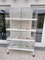 kweekkooi volière (2 stuks beschikbaar), Ophalen, Zo goed als nieuw, Aluminium, Broedkooi of Kweekkooi