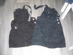 2 zwarte overgooiers-zeer goede staat h&m-maat 146, Enfants & Bébés, Vêtements enfant | Taille 146, Enlèvement, Comme neuf, Fille