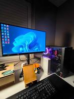 Tour pc ordinateur amd ryzen rgb + écran 22" + accessoires, Computers en Software, Ophalen, Met videokaart, Zo goed als nieuw