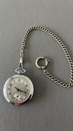 Mooie zakhorloge met ketting, Handtassen en Accessoires, Horloges | Antiek, Ophalen of Verzenden, Zakhorloge, Met ketting