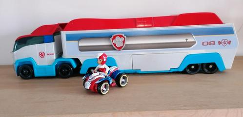Paw patrol vrachtwagen (zonder Ryder), Hobby en Vrije tijd, Modelauto's | 1:50, Zo goed als nieuw, Ophalen