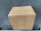 Rotan poef, Riet of Rotan, Minder dan 50 cm, Gebruikt, Minder dan 50 cm