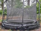 Salta Trampoline Inground Zwart  366 cm met veiligheidsnet, Ophalen, Gebruikt