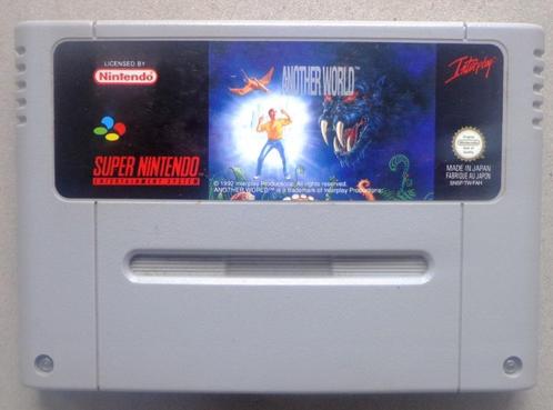 Another World voor de Europese Super Nintendo, Games en Spelcomputers, Games | Nintendo Super NES, Gebruikt, Ophalen of Verzenden