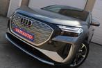 Audi Q4 e-tron 45 S-line - Pano/Matrix/HeatPump/Cam/Towbar, Auto's, Automaat, Leder en Stof, SUV of Terreinwagen, Zilver of Grijs