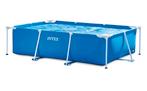 Intex zwembad + accessoires, Tuin en Terras, Zwembaden, Ophalen, Zo goed als nieuw, Rechthoekig