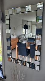 glazen spiegel, Huis en Inrichting, Woonaccessoires | Spiegels, Minder dan 100 cm, Rechthoekig, Zo goed als nieuw, 50 tot 75 cm