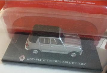 Renault 4 Cabriolet 1:43 en blister non ouvert 