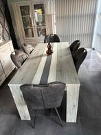 Eettafel in goede staat, Huis en Inrichting, Tafels | Eettafels, Ophalen, Gebruikt, Vijf personen of meer, Rechthoekig