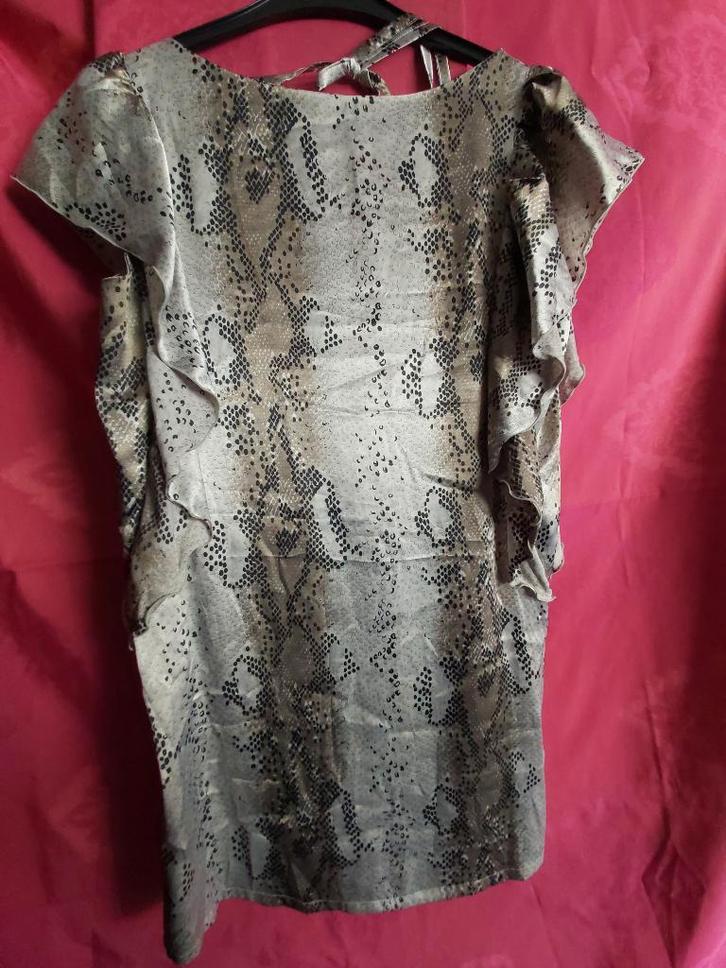 Jurk, M, by Second Female Copenhagen, open rug, cocktailjurk, Kleding | Dames, Jurken, Zo goed als nieuw, Maat 38/40 (M), Boven de knie