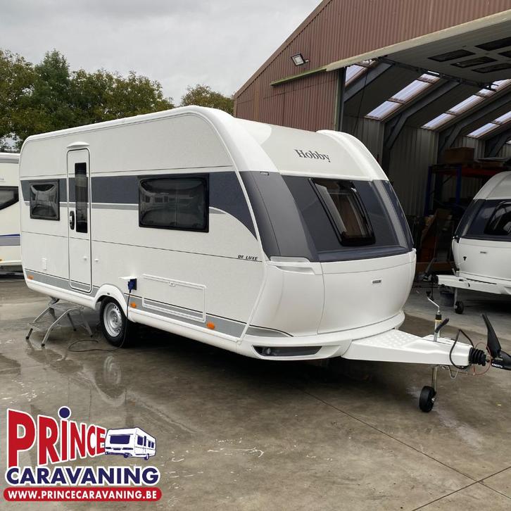 Hobby De Luxe 460 UFe 2026 - Prince Caravaning, Caravanes & Camping, Caravanes, Entreprise, 1250 - 1500 kg, Hobby, Grand lit, Lit dans la longueur