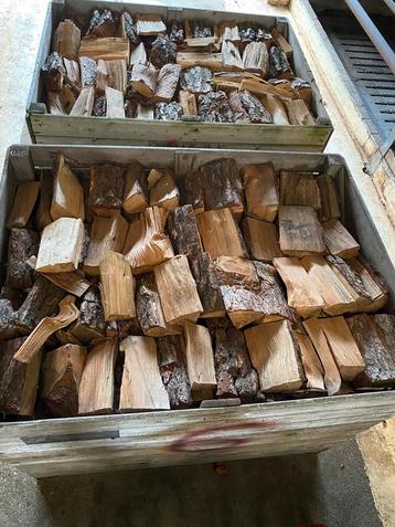 Droog  kachehout / haardhout eiken gemengd met naaldhout beschikbaar voor biedingen