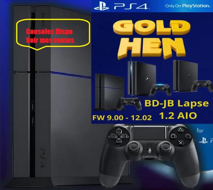 PS4 BD-JB exploit, Games en Spelcomputers, Spelcomputers | Sony PlayStation 4, Nieuw, Ophalen