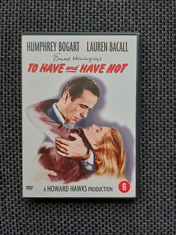 DVD: To Have and Have Not (Howard Hawks), Cd's en Dvd's, Dvd's | Klassiekers, Zo goed als nieuw, Actie en Avontuur, 1940 tot 1960