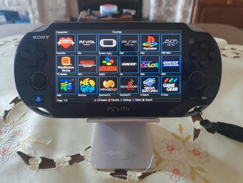 Sony PS Vita (Jeux illimités), Games en Spelcomputers, Spelcomputers | Sony PlayStation Vita, Zo goed als nieuw, Ophalen