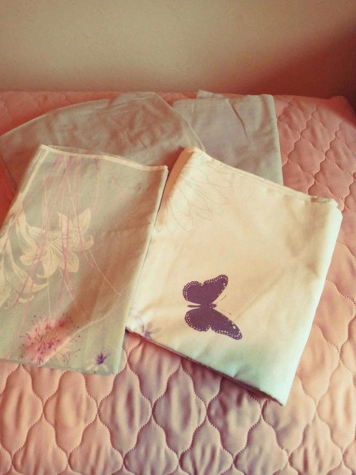 Donsdeken hoes 1 persoons en 2 persoons, Maison & Meubles, Chambre à coucher | Linge de lit, Comme neuf, Housse de couette, Une personne