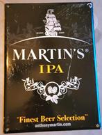 Martin's IPA emaille publiciteitsbord, Ophalen of Verzenden, Zo goed als nieuw