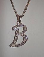 AVON : le pendentif " B" + chaîne, Enlèvement ou Envoi, Neuf, Argent, Argent