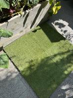 4 grastegels (1m2), Tuin en Terras, Gras en Kunstgras, Ophalen, Gebruikt