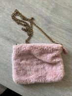 Clutche fluffy roze, Handtassen en Accessoires, Tassen | Damestassen, Ophalen of Verzenden, Roze, Overige typen