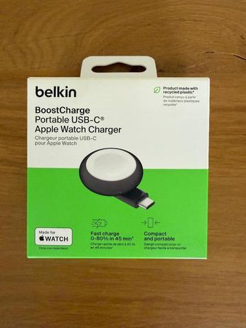 Belkin BoostCharge USB-C snellader voor Apple Watch beschikbaar voor biedingen