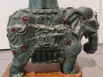 Olifant in malachiet, Antiek en Kunst, Ophalen