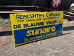 SUNAIR emaille reclamebord, Verzamelen, Merken en Reclamevoorwerpen, Ophalen, Gebruikt, Reclamebord