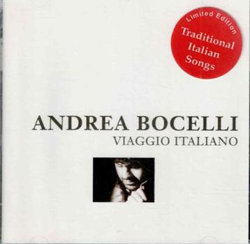 cd   -   Andrea Bocelli – Viaggio Italiano beschikbaar voor biedingen