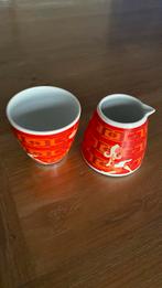 Douwe Egberts melk en suiker potje.   ( info mijzelf setje1), Huis en Inrichting, Keuken | Servies, Ophalen of Verzenden, Zo goed als nieuw