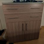 Commode deux tiroirs et deux portes, Maison & Meubles, Armoires | Commodes, 25 à 50 cm, Moins de 100 cm, Enlèvement, Utilisé