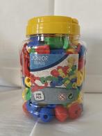 Kleurrijke rijgparels, plastic- 100 Junior Beads, Ophalen, Gebruikt, Rekenen