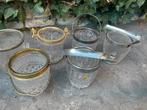 Lot vintage ijsemmers - shakers, Verzamelen, Ophalen of Verzenden