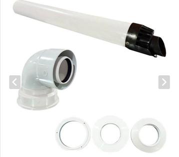 Kit coaxial pour évacuation des fumées beschikbaar voor biedingen