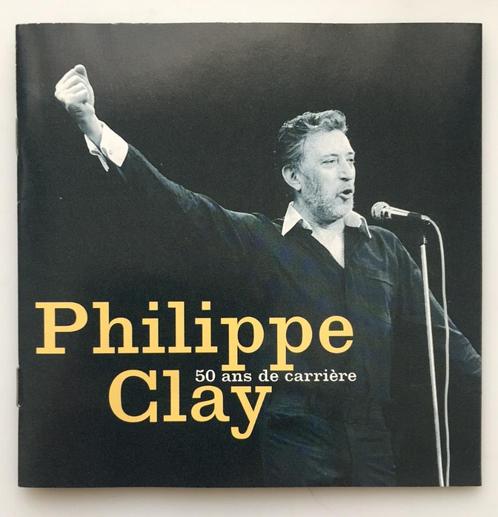 Philippe Clay – 50 Ans De Carrière - double CD, CD & DVD, CD | Francophone, Utilisé, Enlèvement ou Envoi