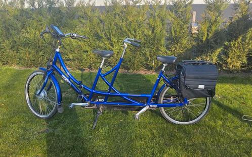 Tandem therapeutisch plooibaar elektrisch NIEUWSTAAT, Fietsen en Brommers, Fietsen | Tandems, Zo goed als nieuw, Ophalen