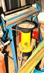 Dirnos zetbank / plooibank –  voor zink & plaatwerk, Ophalen, Gebruikt