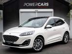 Ford Kuga Vignale PHEV | Pano | HUD | Leder | Trekhaak | ACC, Auto's, Automaat, Gebruikt, 4 cilinders, Wit
