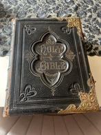 Lederen brass holy bible, Antiek en Kunst, Ophalen