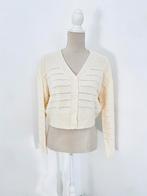 Crèmekleurige vest 36/S, Kleding | Dames, Truien en Vesten, Beige, Ophalen of Verzenden, Zo goed als nieuw, Maat 36 (S)