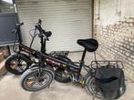Engwe opvouwbare elektrische fatbike, Fietsen en Brommers, Elektrische fietsen, Zo goed als nieuw, 47 tot 51 cm, 50 km per accu of meer