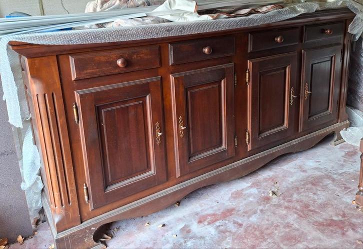 Massieve eetplaats in kerselaar, Huis en Inrichting, Kasten | Dressoirs, Gebruikt, Ophalen