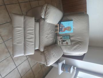 Divan en cuir une place avec relax......, Moins de 75 cm, Moins de 150 cm, Banc droit, Une personne