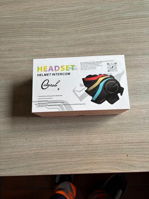 Motor intercom headset, Motoren, Accessoires | Navigatiesystemen, Zo goed als nieuw, Ophalen of Verzenden